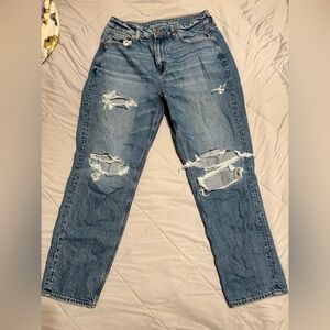 American eagle mom jeans size 12